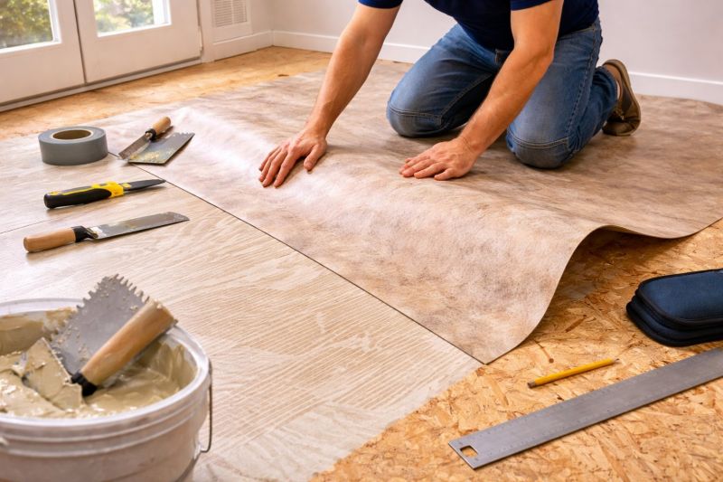 Sheet Vinyl Installation in Boulder, CO